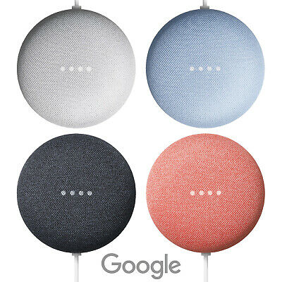 Google Home Mini Smart Speaker w/ Google Assistant 2nd Gen - Choose Color