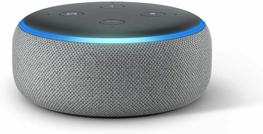 New Amazon Echo Dot 3rd Generation Smart Speaker With Alexa - Gray