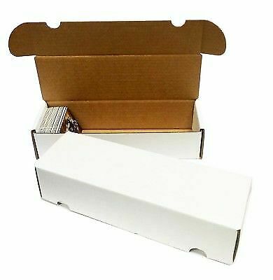 (12) 500 / 550 Count Baseball Trading Card Max Pro Cardboard Storage Boxes Zx