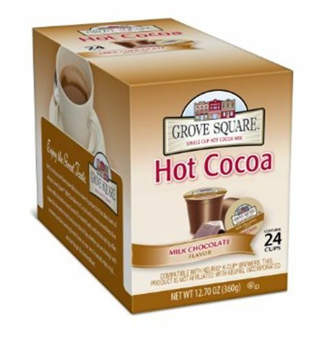 Grove Square Hot Cocoa Milk Chocolate Single Serve Cup For Keurig K-cup