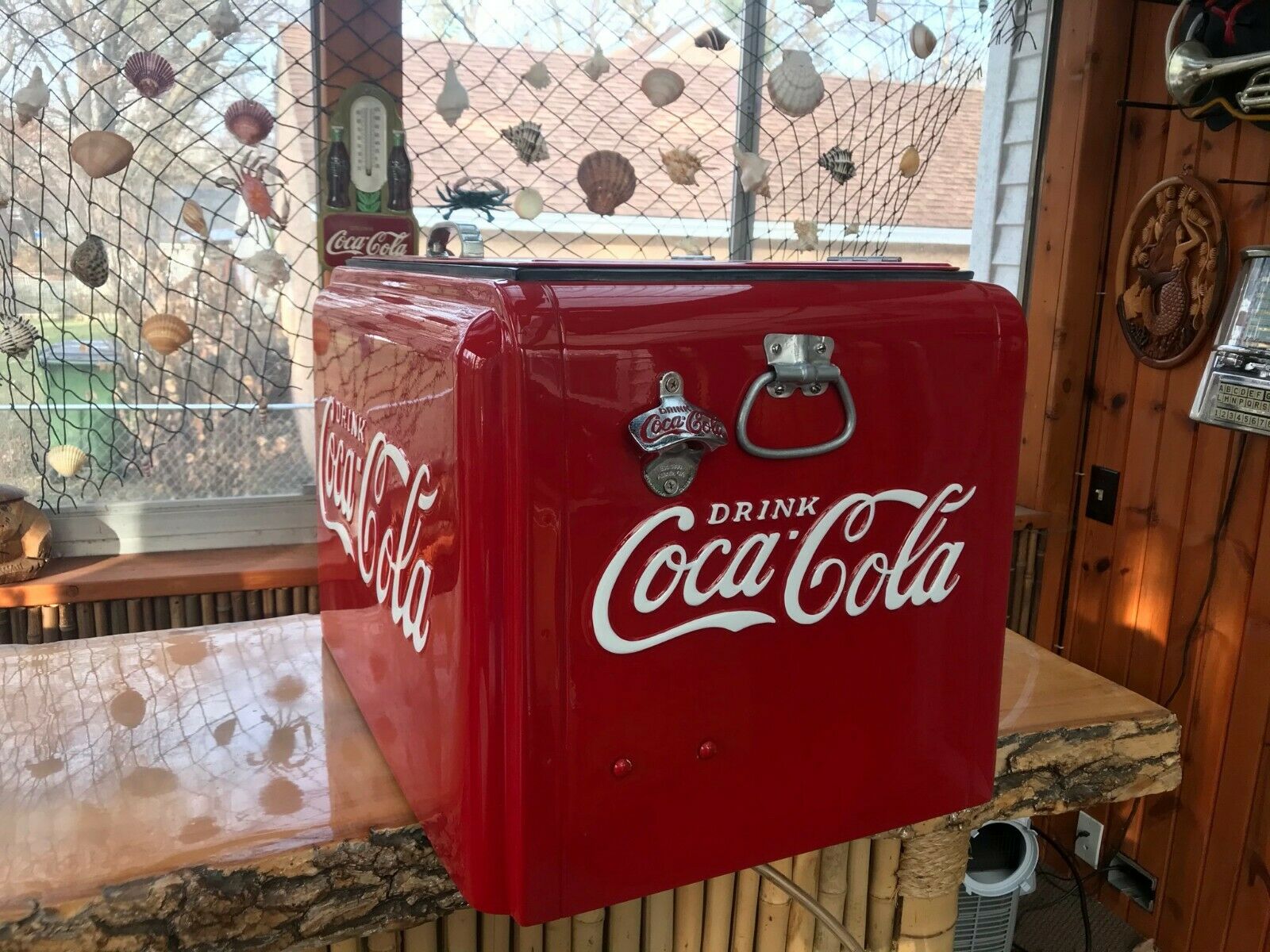 Coca Cola Westinghouse 1/2 Junior Cooler Chest