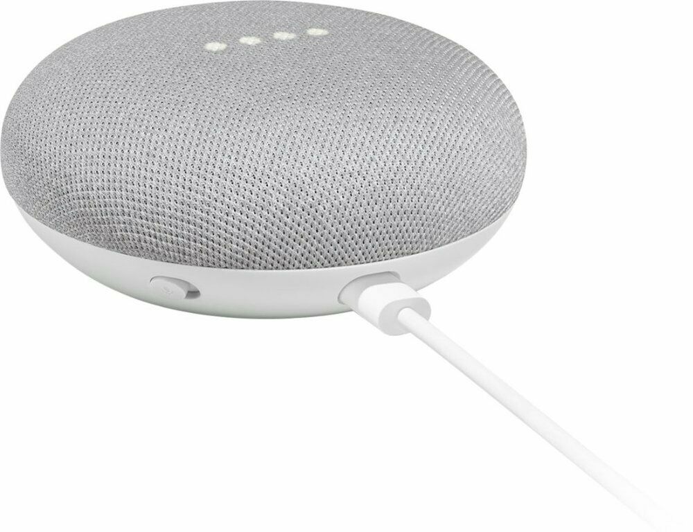 Google Home Mini Smart Speaker With Google Assistant - Chalk (ga00210-us)